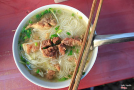 bánh đa bò nhừ