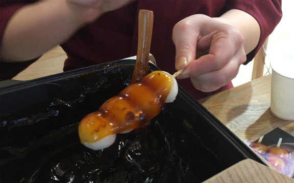 Japanese Sweets - Mitarashi Dango