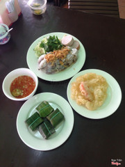 Bánh cuốn Bắc và bánh tôm