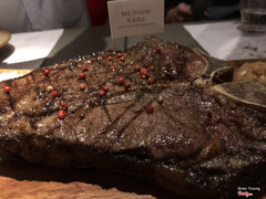 T-Bone steak (medium rare)