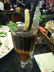 Coca chanh tây