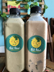 Trà sữa thạch và trà sữa bạc hà 👍👍👍👍