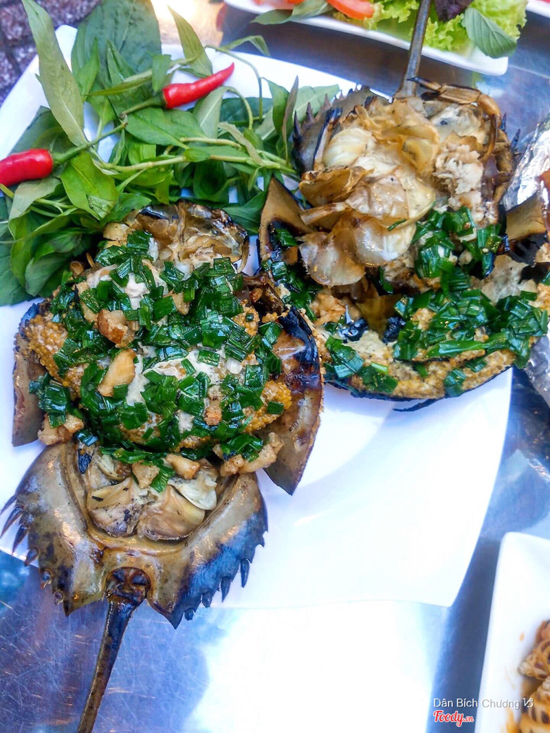 sam trứng nướng mỡ hành