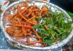 tôm càng sen rang phô mai