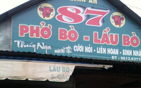 Phở Bò 87