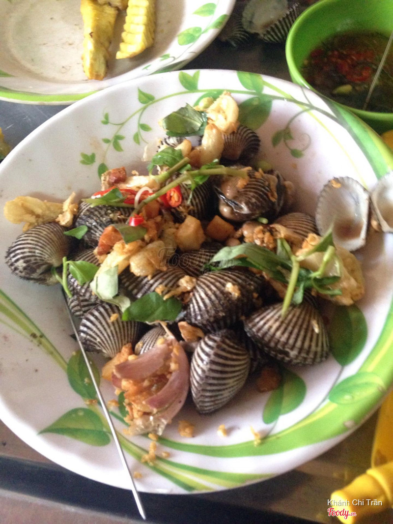 Sò huyết cháy tỏi