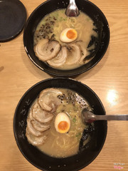 Shoyu ramen + topping thịt bbq