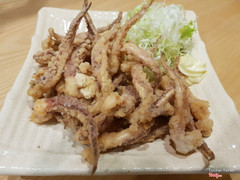 bạch tuộc tempura