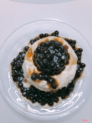 Boba cake with too much trân châu :))