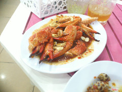 càng ghẹ hình như cũng 40k, xào ngon, đây là loại càng  mềm, rất dễ ăn