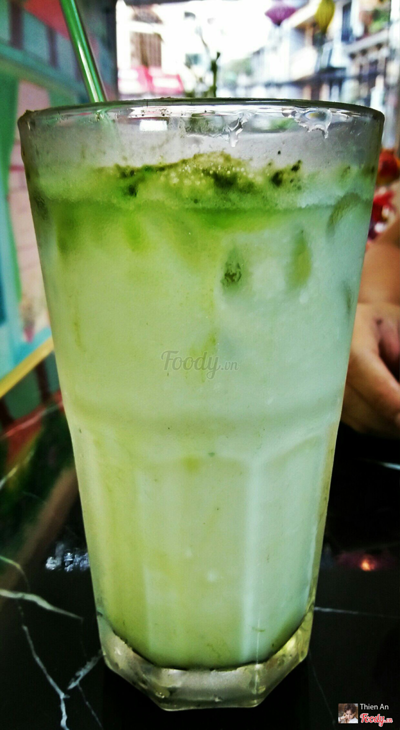 Matcha trà xanh.