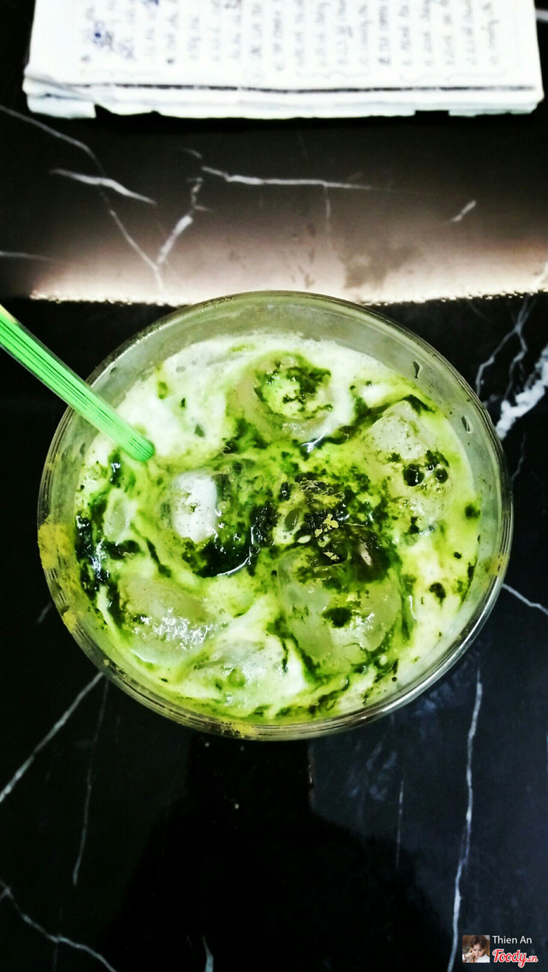 Matcha trà xanh.