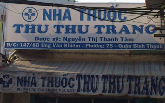 Nhà Thuốc Thu Thu Trang - Ung Văn Khiêm