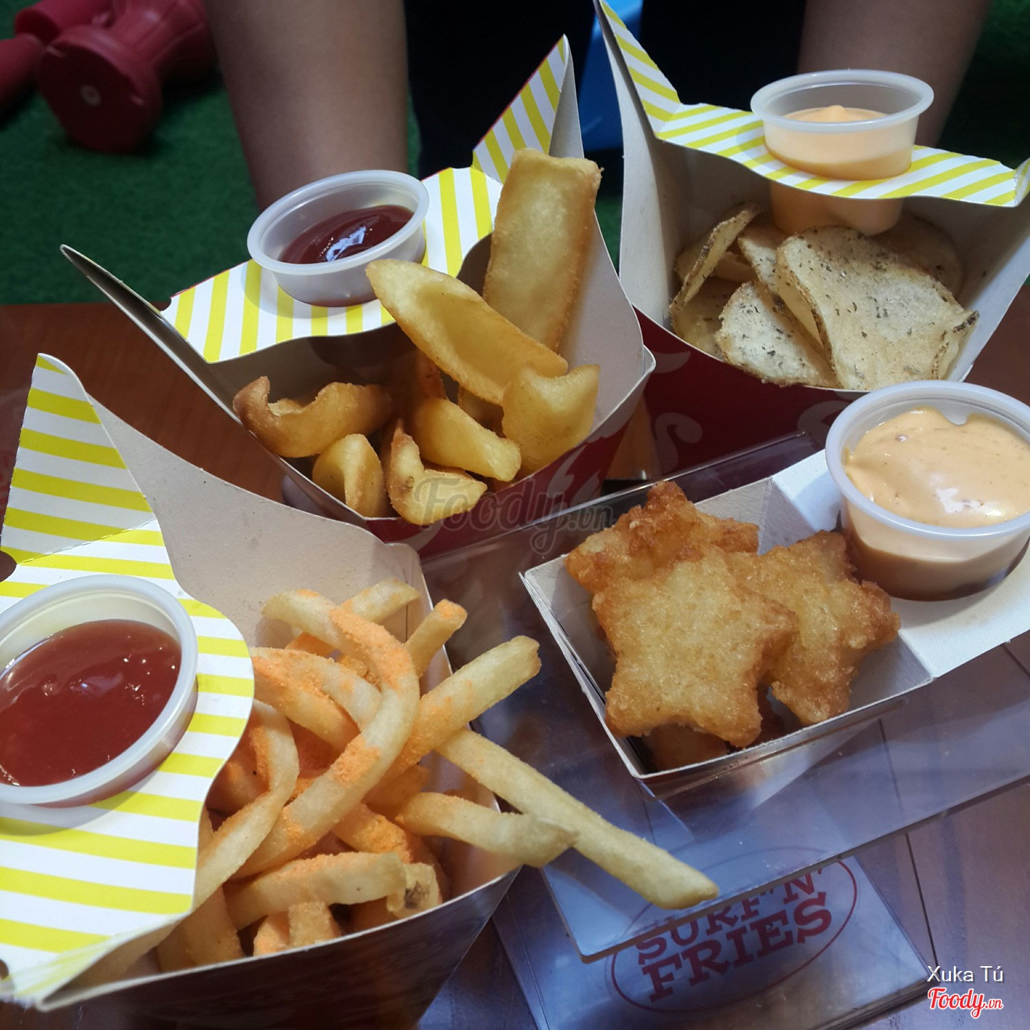 Nhà hàng có chỗ chơi cho trẻ con ở Hà Nội - Nhà hàng ăn nhanh Surf'n' Fries