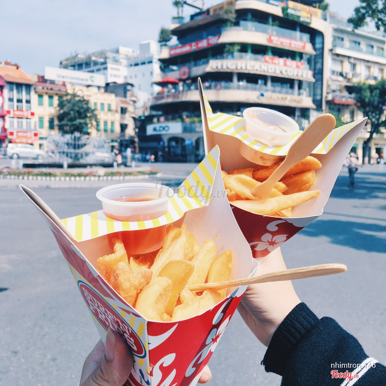 Nhà hàng có chỗ chơi cho trẻ con ở Hà Nội - Nhà hàng ăn nhanh Surf'n' Fries