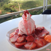 Bingsu dâu