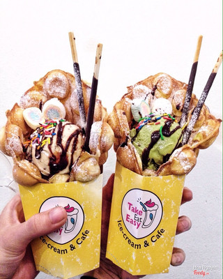 Bánh trứng gà non siêu ngon ở HN