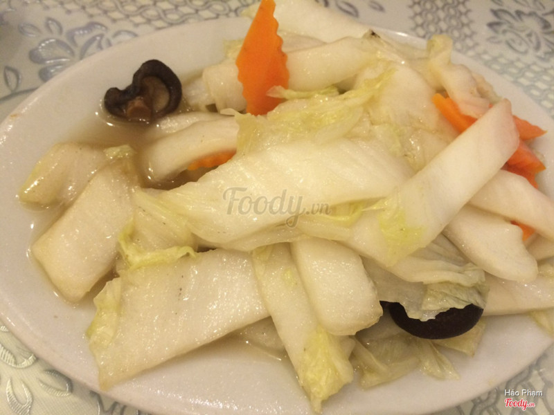 Rau cải xào