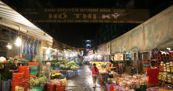 Chợ Hoa - Hồ Thị Kỷ