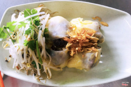 bánh cuốn trứng 