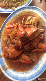 ghẹ rang me