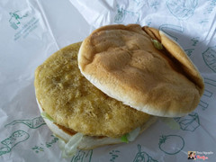 Burger gà mayo nhỏ 29k