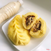 bánh bao gà nướng