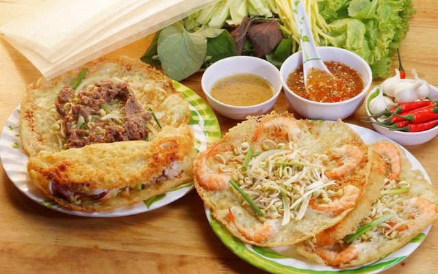 Bánh Xèo Tôm Nhảy