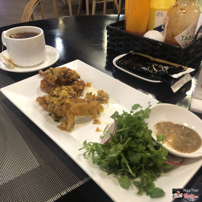 Cua lột rang bơ tỏi