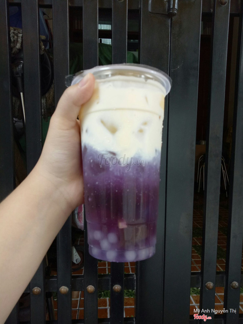 macchiato hoa đậu biếc