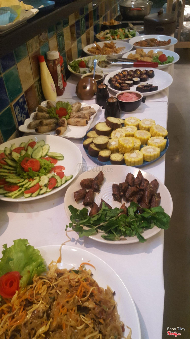 Buffet chay ngày mùng 1