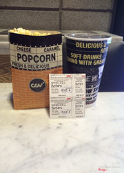 Vừa đi xem xong Thợ Săn Tiền Thưởng tối nay, đây cũng là lần đầu mình đến CGV Vincom Bà Triệu ấy