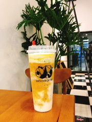 Ô long xoài chanh dây cream cheese