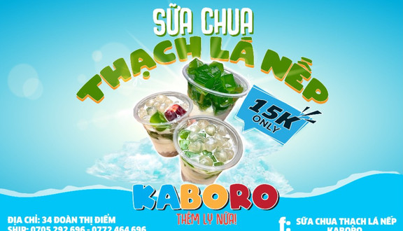 KABORO - Sữa Chua Thạch Lá Nếp