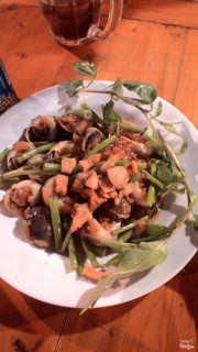 - Ốc mỡ xào sa tế
