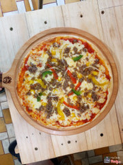 Pizza bbq b&#242;