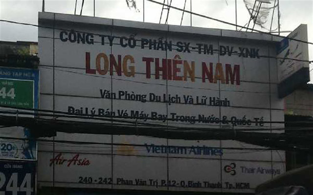 Đại Lý Vé Máy Bay Long Thiên Nam