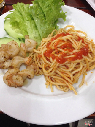 Mì tôm sốt cà chua
