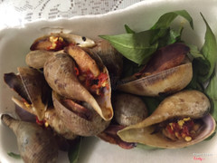 Ốc nhung nướng mắm ớt