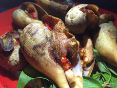 ốc nhung nướng bơ