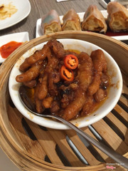 chân gà hâp tàu xì