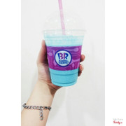 Milk shake vị blue raspberry