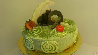 Đây là bánh kem trà xanh 