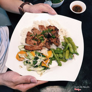 Cơm sườn nướng 35K
