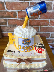 Bánh kem sầu riêng phô mai nhãn 