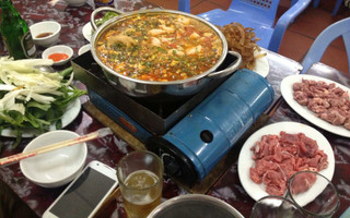 Lẩu cua đồng ngon