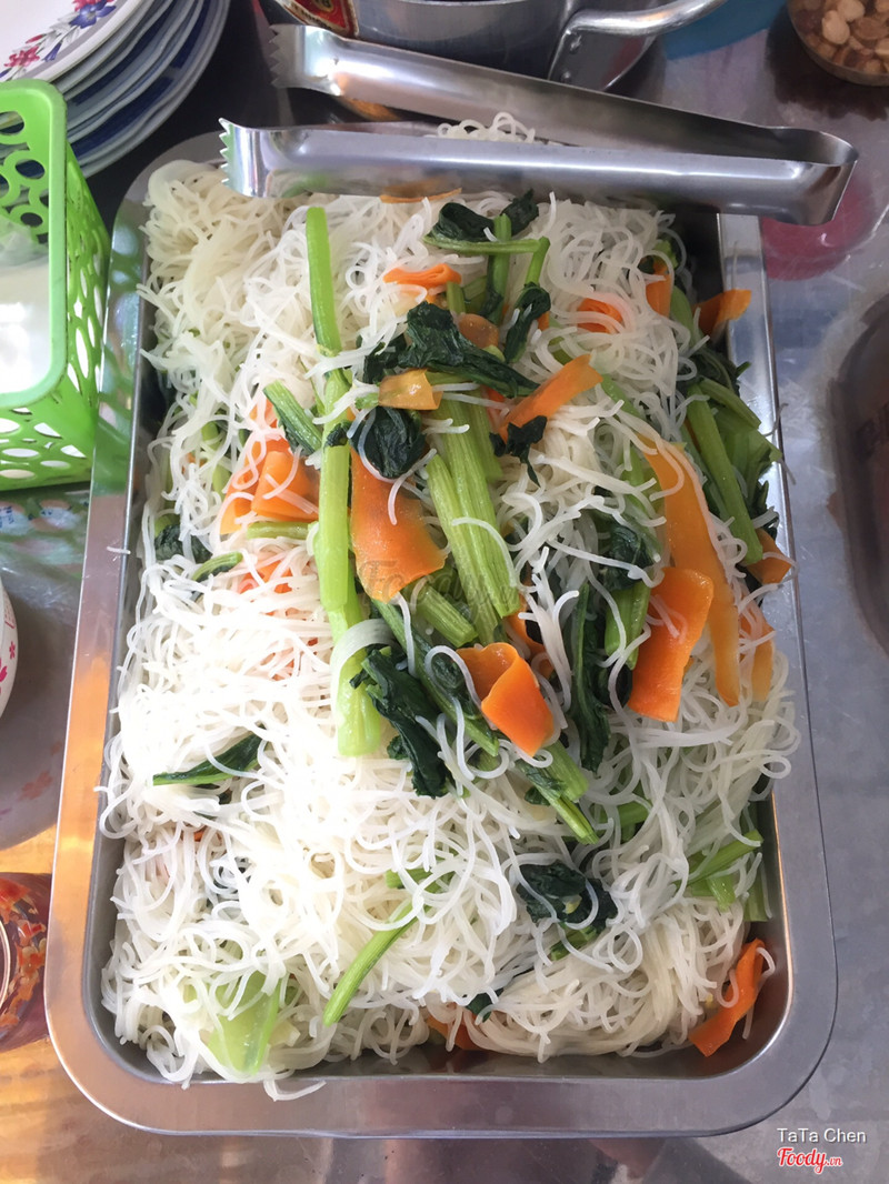 Bún xào chay