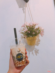 )) Trà sữa hạt dẻ heidi - trân châu hk 