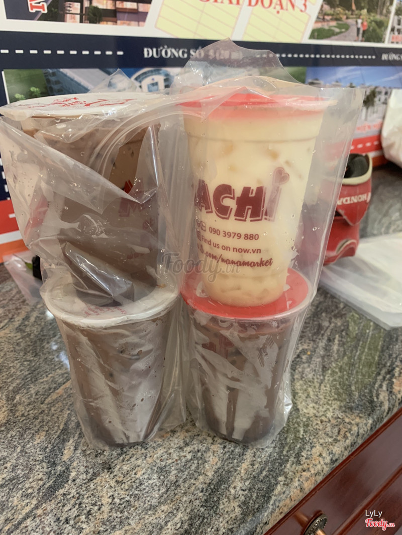 Đặt cho machiato mà ko có