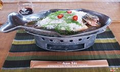 cá nướng muối - đạt sản Lào